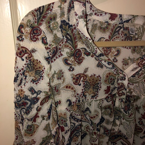 Ecote boho paisley tunic - Picture 5 of 6